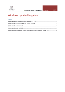 Updates Windows 7
