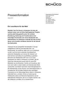 Pressemitteilung - Schüco International KG