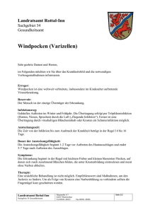 Windpocken-Merkblatt - Gemeinde Falkenberg