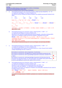 3. Schriftliche Wiederholung aus Physik Donnerstag, 27. Februar 1997