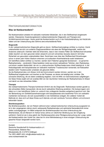 pressemitteilung - Deutsche Gesellschaft für Nuklearmedizin