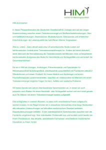 Pressemitteilung der Deutschen Gesellschaft für Urologie