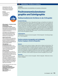 graphie und Szintigraphie - Universitätsklinikum des Saarlandes