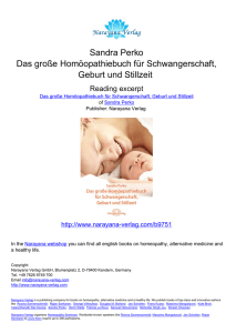 Sandra Perko Das gro&szlig;e Hom&ouml;opathiebuch f&uuml;r Schwangerschaft