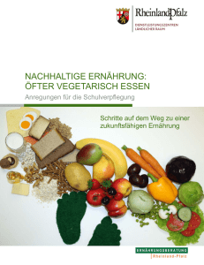 Broschuere_Vegetarisch_SVP - Ernährungsberatung Rheinland