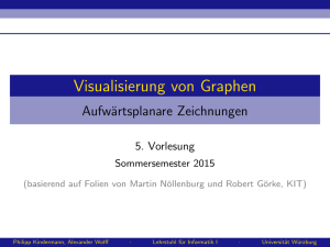 Algorithmen zur Visualisierung von Graphen