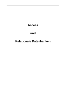 Was sind Datenbanken?