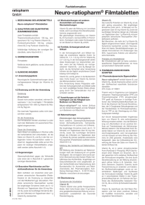 Neuro-ratiopharm® Filmtabletten