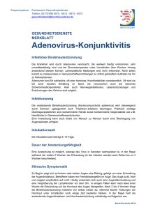 Adenovirus-Konjunktivitis