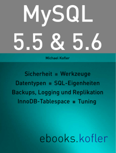 MySQL 5.5 und 5.6 (ebooks.kofler)