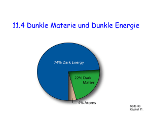 11.4 Dunkle Materie und Dunkle Energie