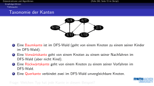 Taxonomie der Kanten