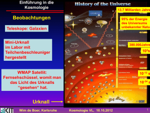 Wim de Boer, Karlsruhe Kosmologie VL, 18.10,2012