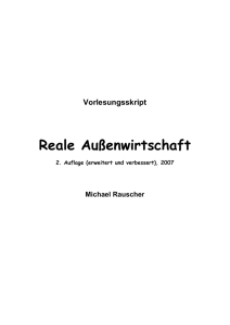 Reale Außenwirtschaft