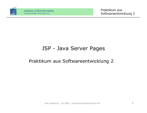 JSP - Java Server Pages