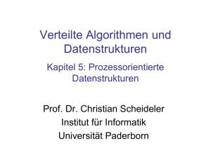 Prozessorientierte Datenstrukturen - Informatik