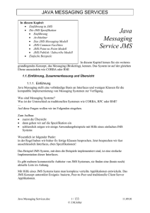 Java Messaging Services - Joller-Voss