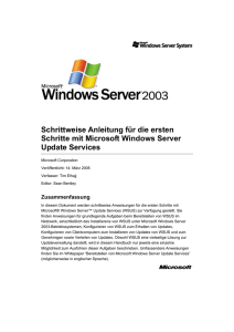 Schrittweise Anleitung für die ersten Schritte mit Microsoft