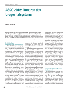 ASCO 2015: Tumoren des Urogenitalsystems