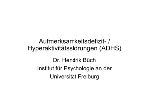 ADHS - Institut für Psychologie