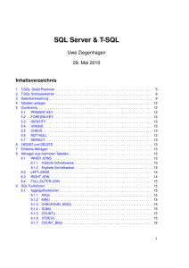 SQL Server Tutorial
