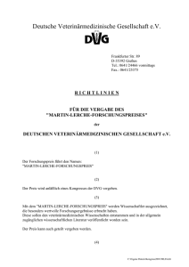 Deutsche Veterinärmedizinische Gesellschaft e.V.