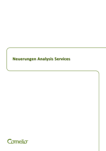 Neuerungen Analysis Services