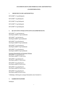 ZUSAMMENFASSUNG DER MERKMALE DES ARZNEIMITTELS