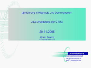 GTUG 2006 - Hibernate