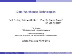 Data-Warehouse-Technologien