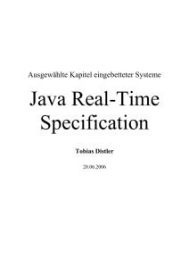 Java Real-Time Specification