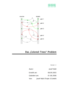 Das „Colored-Trees“-Problem - Triple