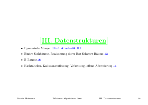 III. Datenstrukturen