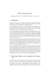 Elementargeometrie