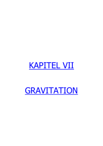 VII Gravitation
