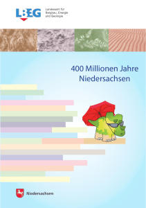 400 Millionen Jahre Niedersachsen