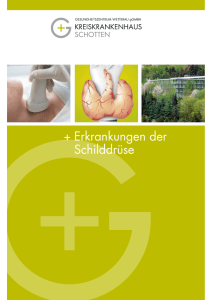 Erkrankungen der Schilddrüse (Kreiskrankenhaus Schotten)