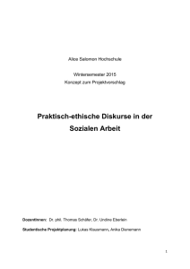 Praktisch-ethische Diskurse in der Sozialen Arbeit