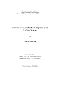 Gerichtete azyklische Graphen und Suffix