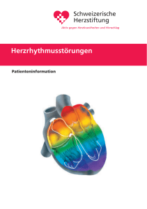 Herzrhythmusstörungen - Schweizerische Herzstiftung