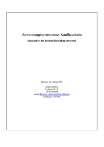 pdf-2 - University of Bremen Database Systems Group