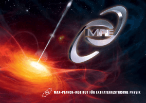 MPE Broschüre - Max-Planck-Institut für extraterrestrische Physik