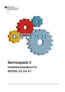 Servicepack 3 - GSTOOL - BSI