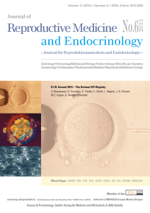 Reproductive Medicine and Endocrinology - Deutsches IVF