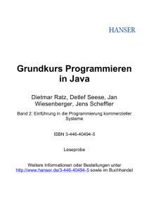 Grundkurs Programmieren in Java