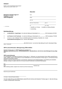 DTL Beitrittserklärung - Deutsche Tinnitus-Liga