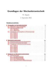 Grundlagen der Wechselstromtechnik