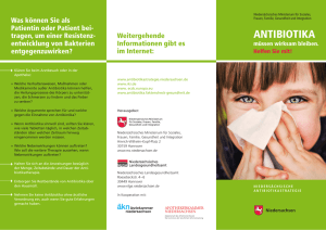 antibiotika - Niedersächsisches Landesgesundheitsamt
