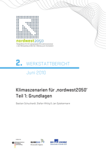 2. WERKSTATTBERICHT Juni 2010 Klimaszenarien für