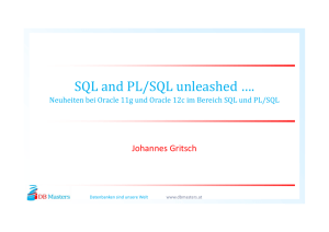 SQL and PL/SQL unleashed